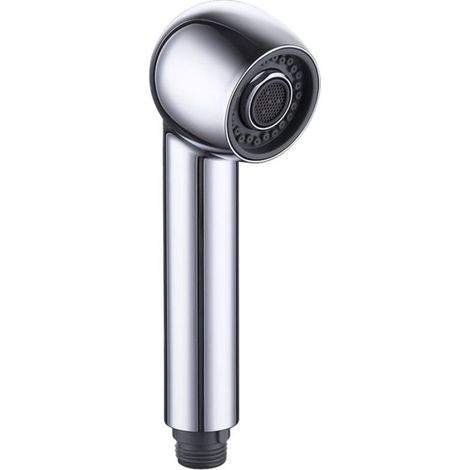 1 Douchette de robinet G1/2, buse extractible 2 fonctions, économie d'eau, buses silicone anti-calcaire, pour cuisine et salle de bain (1/5)