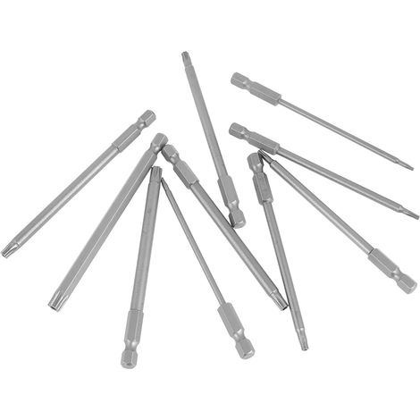 10 embouts Torx creux, 100 mm de long, BST Bits-002 (1/5)