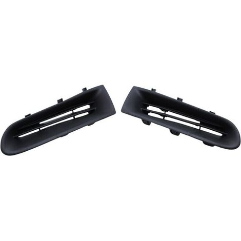 Grille de pare-chocs avant gauche et droite pour Renault Clio MK3 2005-2009 7701208684 - ABS noir (gauche)
