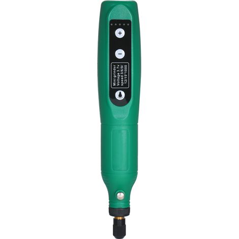Elektrischer Mini-Schleifer mit 5 Geschwindigkeitsstufen, einstellbarer Drehzahl, USB-Ladefunktion, ideal zum Jade-Schnitzen, Holzstanzen, Schleifen und Polieren von Metallen. (1/2)