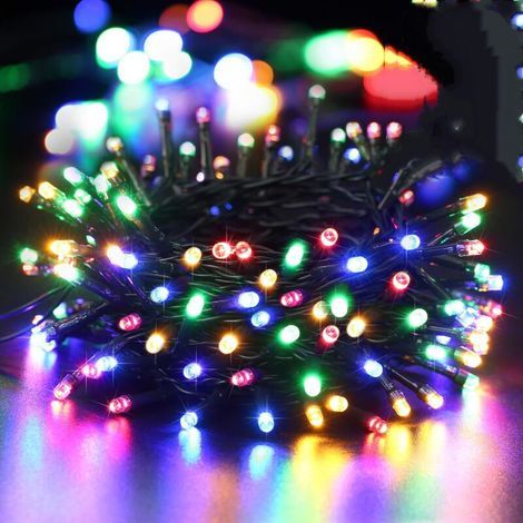 Bande lumineuse DEL étanche pour intérieur, chambre, fenêtre, arbre, anniversaire, jardin, festival, 32 m, 300 DEL, colorée (1/5)