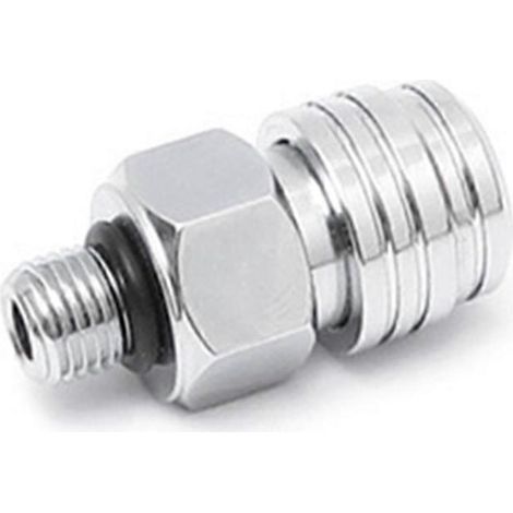Connecteur mâle standard pour gilet stabilisateur de plongée sous-marine vers connecteur fileté basse tension 3/8-24, connecteur CCR (1/5)