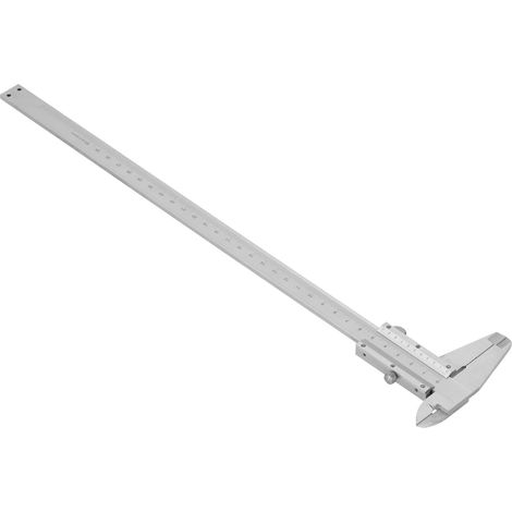 Nonius-Messlehre aus hochkohlenstoffhaltigem Stahl für Werkstückbreiten von 0-300 mm (1/5)