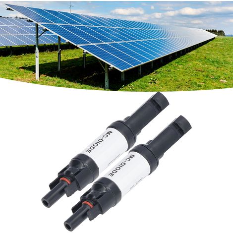 MC-10D 1000V IP68 Photovoltaik-Anschluss mit Sicherungshalter – PPO & verzinntes Kupfer