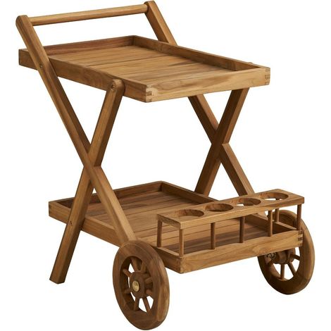 Aila chariot de service naturel. (1/5)