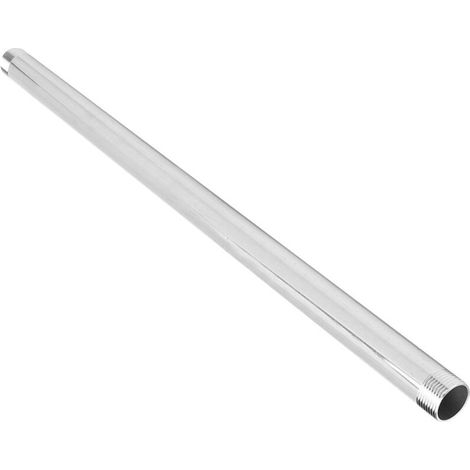 Edelstahl-Rohrverbindungsstück, 50 cm lange Verlängerungsstange mit Außengewinde G3/4 für Rohrsysteme