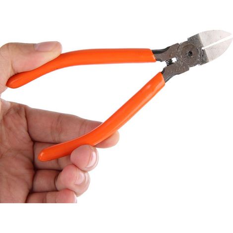 Pince coupante latérale mini industrielle en acier au chrome-vanadium pour câbles électroniques (5 pouces) (1/5)