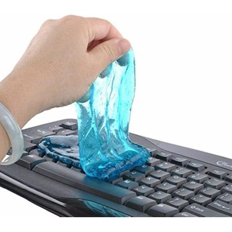 Magie Nettoyage Gel Voiture Clavier de voiture Consoles Ordinateur portable PC Nettoyant Poussière (1/4)