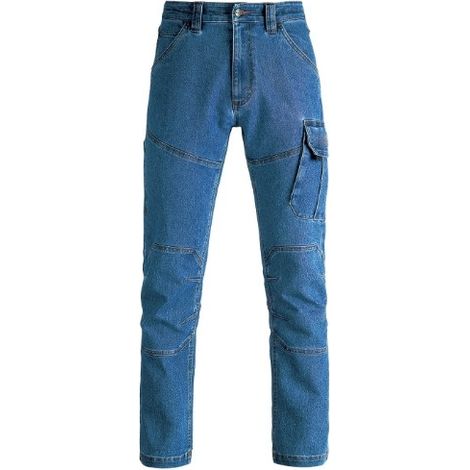 Jeans da lavoro nimes blue s lunghi elasticizzati - kapriol (1/3)