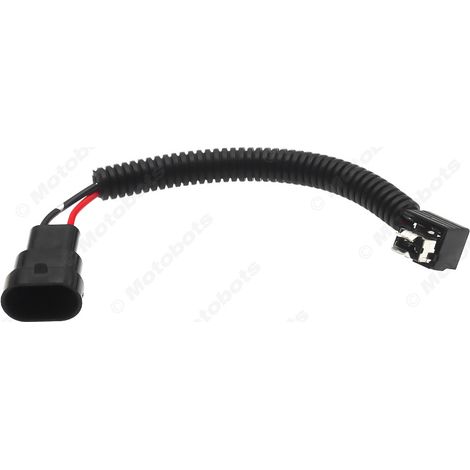 Car headlight adapter cable H1 original plug to 9005 plug LED/HID lamp socket wire lamp socket adapter (1/4)