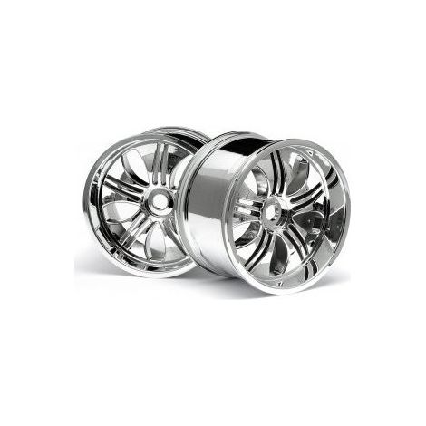 TREMOR WHEEL CHROME (115X70MM 7 INCH /2PCS