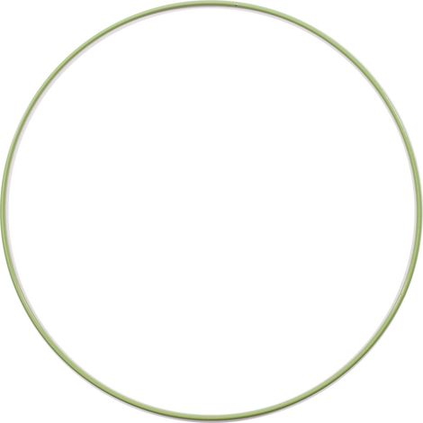 Vaessen Creative Anello Metallico per Lavori d’Artigianato, Verde, Ø 25 cm x 3 mm, per Acchiappasogni, Anello Ghirlanda per Wall Hanging, Uncinetto, Decorazioni bohémien, per Matrimoni e molto altro (1/4)