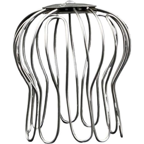 Lot de 2 Bouchon de Tuyau de Pluie Anti-Blocage en Acier Inoxydable, Couvercle de Drainage de Balcon, Accessoires de plomberie de Drainage durables