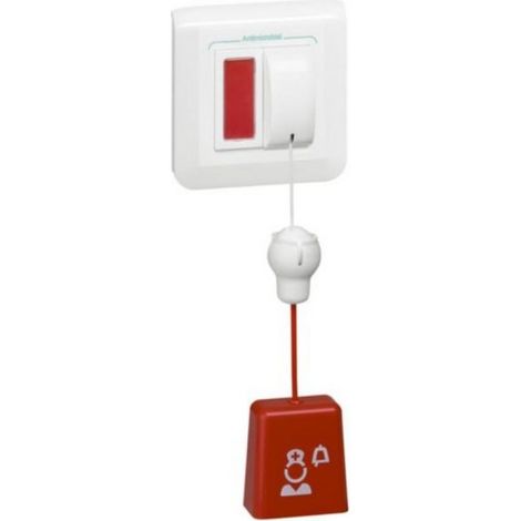 Tirette d’appel SOS salle de bains alerte immédiate en cas d’urgence pers - URMET SUPTIRETTE/SP