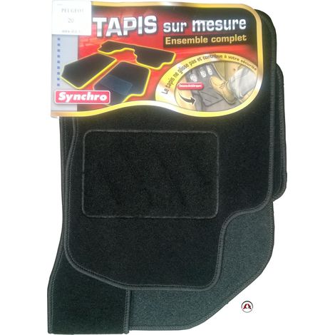 Tapis compatible avec Peugeot 208 Sur mesure moquette