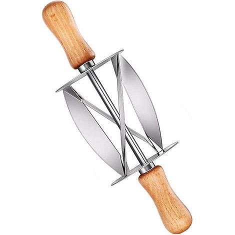 Teigschaber/Teigschneider aus Edelstahl für Brot, Pizza, Pasta und Kekse (1/5)