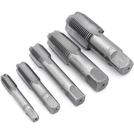 Filetage de Tuyau BSP 55 Degrés Plug Tap G1/8 G1/4 G3/8 G1/2 G3/4-5Pcs
