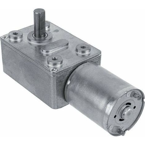 DC 12 V Elektrischer Hochspannungsmotor mit hohem Strom, Turbine-Schneckengetriebe für Fenster, Türöffner (40 U/min) –