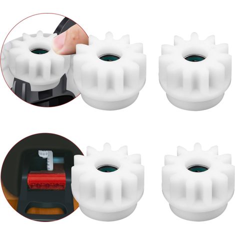Juego de accesorios para fregona Ocedar de 4 piezas, reemplazo unidireccional, compatible con Vileda Rotate, limpieza eficiente, cabezal giratorio, fácil de usar. (1/5)