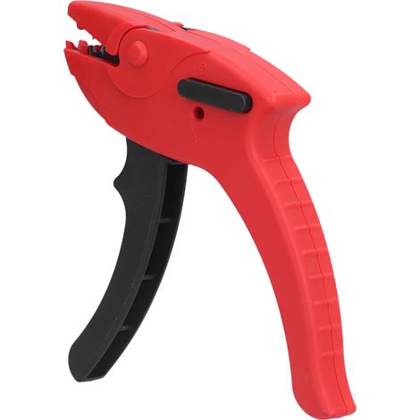 Pince coupante portable à bec de canard, pince à dénuder, pince à verrouillage automatique, pince coupante à ressort (1/5)