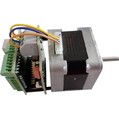 [NEUWERTIG] B-Ware Emis Schrittmotor mit Steuerung SMC-dMOT-42 0.25 Nm 0.7 A 0.7 A Wellen-D 5 mm (1/2)