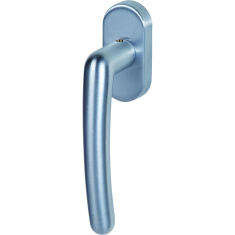 poignée de porte en laiton chromé/chromé satiné-longueur de la tige 35 mm, 32861510K1 fensterbeschlag