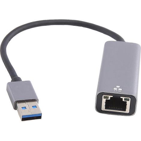 Adaptateur Ethernet USB 2,5G USB 3.0 2500 Mbps, carte réseau RJ45 USB pour ordinateur portable. (1/4)