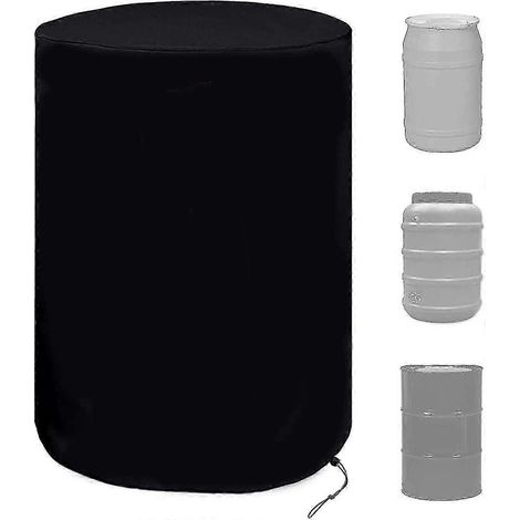 Housse de seau de 55 gallons avec cordon de serrage ajustable - housse de protection imperméable compatible avec les seaux droits (1/5)