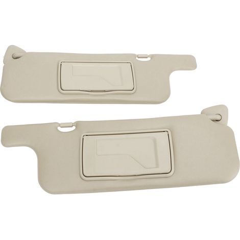 Pare-soleil Gris Miroir de Courtoisie Anti-UV pour Toyota Corolla 2001-2007 (1/5)
