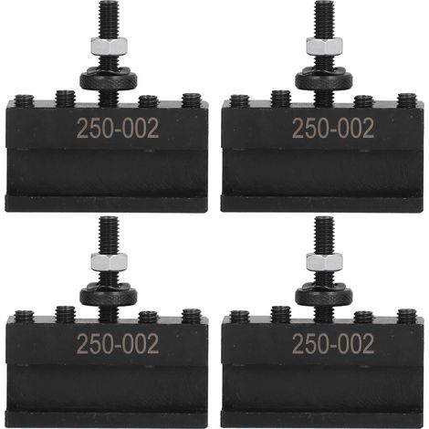 4 Pièces Porte-Outil Tournage Fraisage Alésage Piston Coins Quincaillerie Acier Rapide 250-002 (1/5)