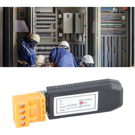 Integrierter NTC-Temperatursensor, speicherprogrammierbare Steuerung, Modbus RS485-Temperaturerfassungseinheit (1/5)