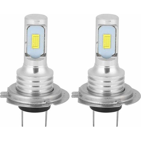 Outillage Ampoule de phare antibrouillard, 2pcs 80W 6000K universel H7 LED voiture antibrouillard lampe blanc DC 12-24V LangRay (1/5)