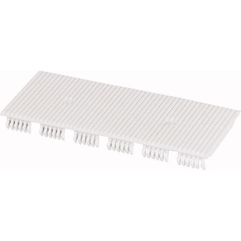 Obturateur 6 unités de division blanc à rainures fines 000178976 EATON BS-6MF-WH