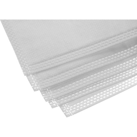 vhbw 10x sacchetto sostituisce Hoover H60, 35600392 per aspirapolvere - 24,8cm x 30,9cm Bianco