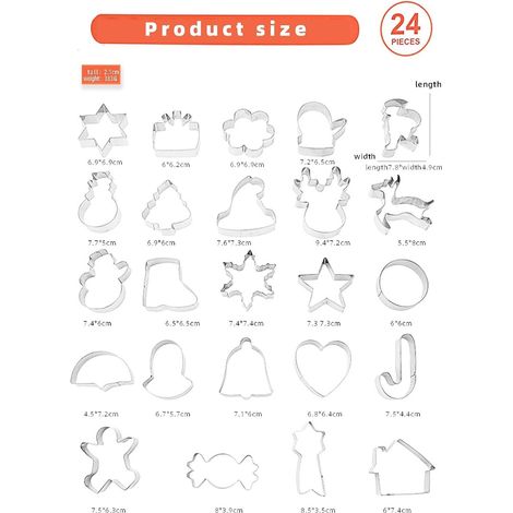 emporte lot de 24 acier inoxydable usage quotidien (1/4)