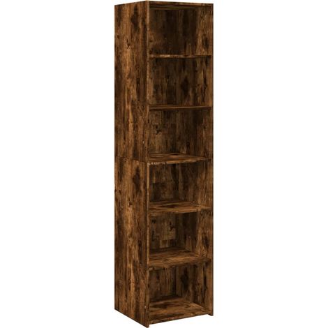 Buffet credenza cassettiera mobile contenitore organizer cucina soggiorno soggiorno alto 45 x 41 x 185 cm derivati del legno marrone 020033360