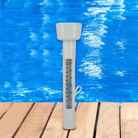 Mini thermomètre flottant pour piscine, spa, aquarium ou autre espace intérieur/extérieur (1/5)