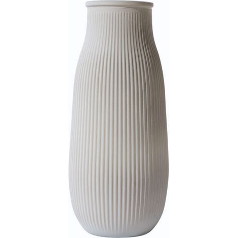 Vaso in vetro Fjord 3, beige scuro, 25 cm (1/4)