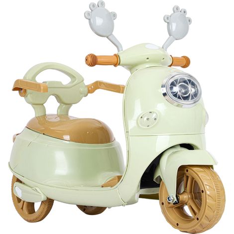 Vélo électrique enfant tricycle 3 roues voiture jouet pour enfants garçons filles vert (1/5)