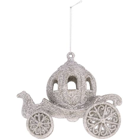 Glitzerwagen aus Kunststoff -