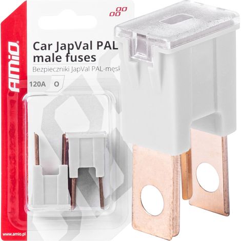 Japval PAL Kfz-Sicherungen (Stecker), 2 Stück, 120 A, amio-03404 (1/4)