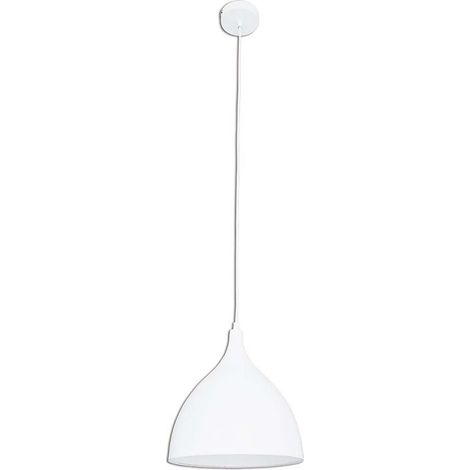 Suspension lampe suspendue plafonnier métal salle à manger lumière blanc H 115 cm
