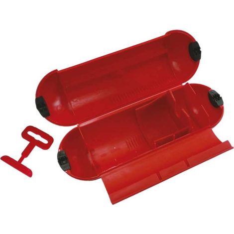 Poly Pool Guscio Protezione Giunzione Spina - Rosso, Sicuro e Pratico (1/5)