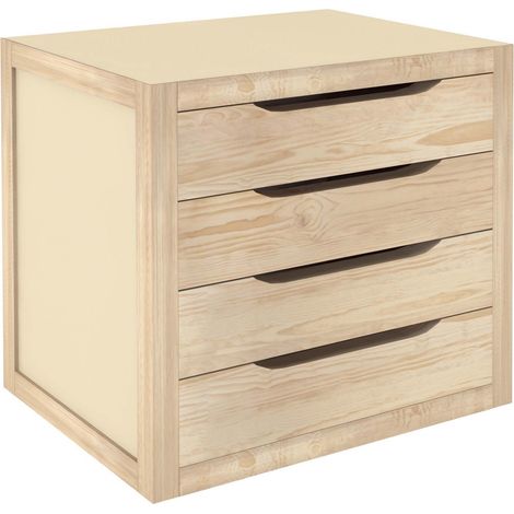 Kommode mit 4 Schubladen für Heimwerkerarbeiten cm 39x30x37,5h