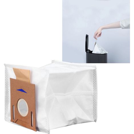 Filterbeutel für Saugroboter [T8 AIVI+/POWER/Pro] - ABS, 37 g, 1 Stück, Hohe Filtrationseffizienz.