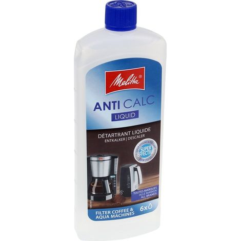 Limpiador Melitta Anti Cal para Cafeteras de Goteo y Hervidores de Agua 250 ml
