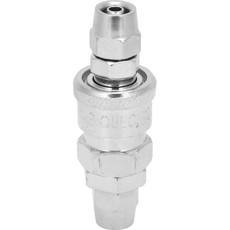 Raccord Rapide Autobloquant 2 Pièces Acier Allié Accessoire Pneumatique 20SP+20PP Connexion Instantanée (1/5)