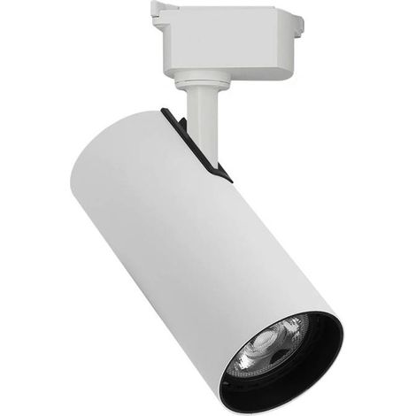 Foco LED para Carril Monofásico JUCAN 30W - Alta Fidelidad Cromática (CRI92), blanco, Blanco neutro (1/4)
