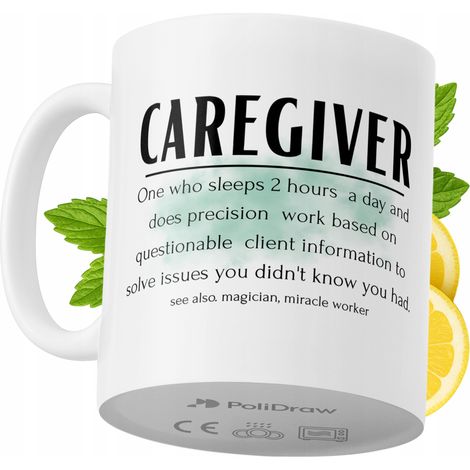 Lustige Tasse für Pflegekräfte – Kaffee- oder Teetasse mit witzigem Textdesign – ideal für Geburtstage, Namenstage, Feiertage und besondere Anlässe. Hochwertige Tasse für Zuhause, Büro und Arbeit. Far