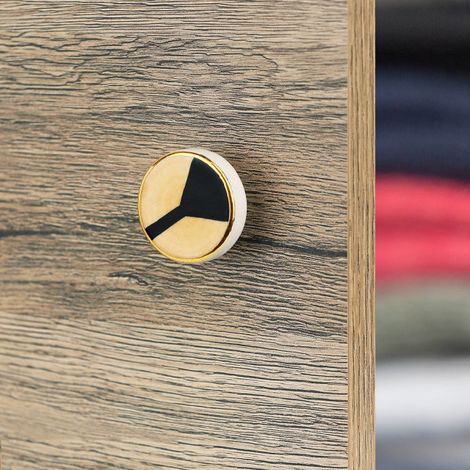 Ouvre&Déco – Bouton de meuble CONNECT, Porcelaine Ø38 mm (1/4)